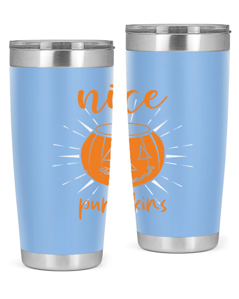 nice pumpkins 138#- halloween- Tumbler