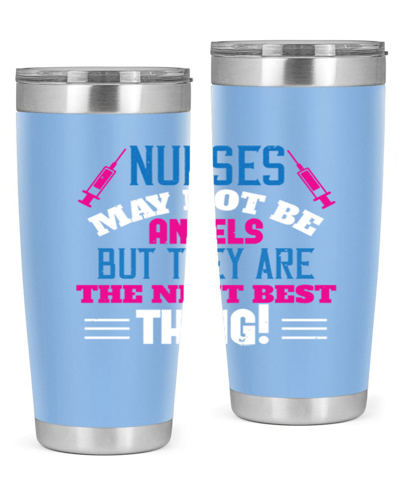 nurse may not be angels Style 279#- nurse- tumbler