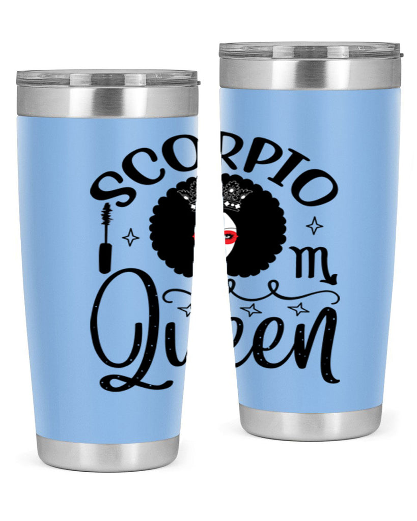 scorpio queen 448#- zodiac- Tumbler