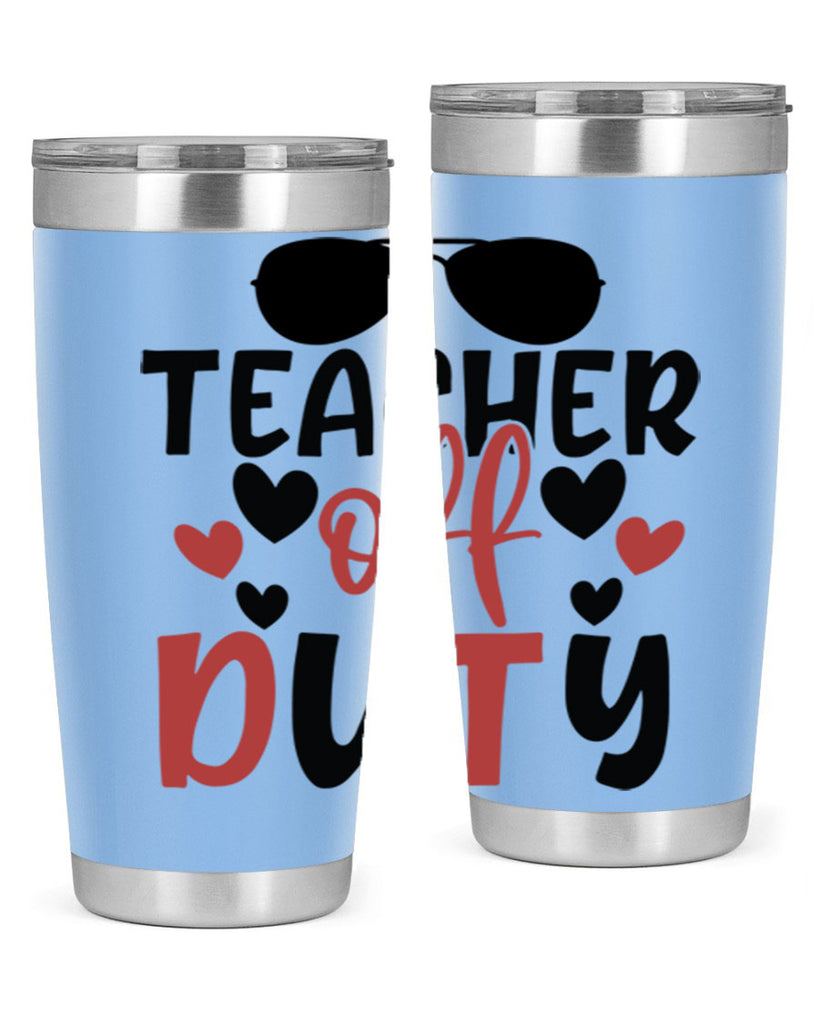 teacher off duty Style 205#- teacher- tumbler