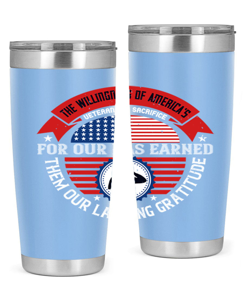 the willingness of americas 88#- Veterns Day- Tumbler