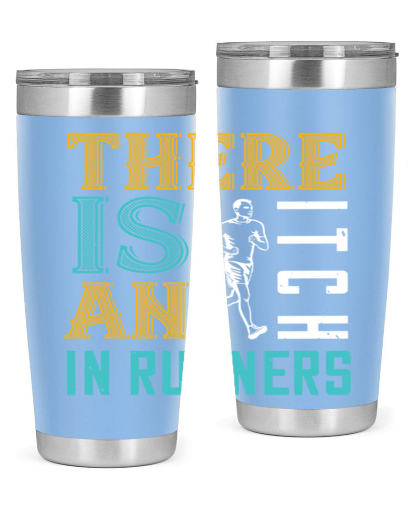 there is an itch in runners 9#- running- Tumbler