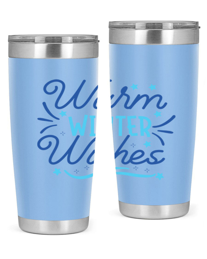 warm winter wishes 457#- winter- Tumbler