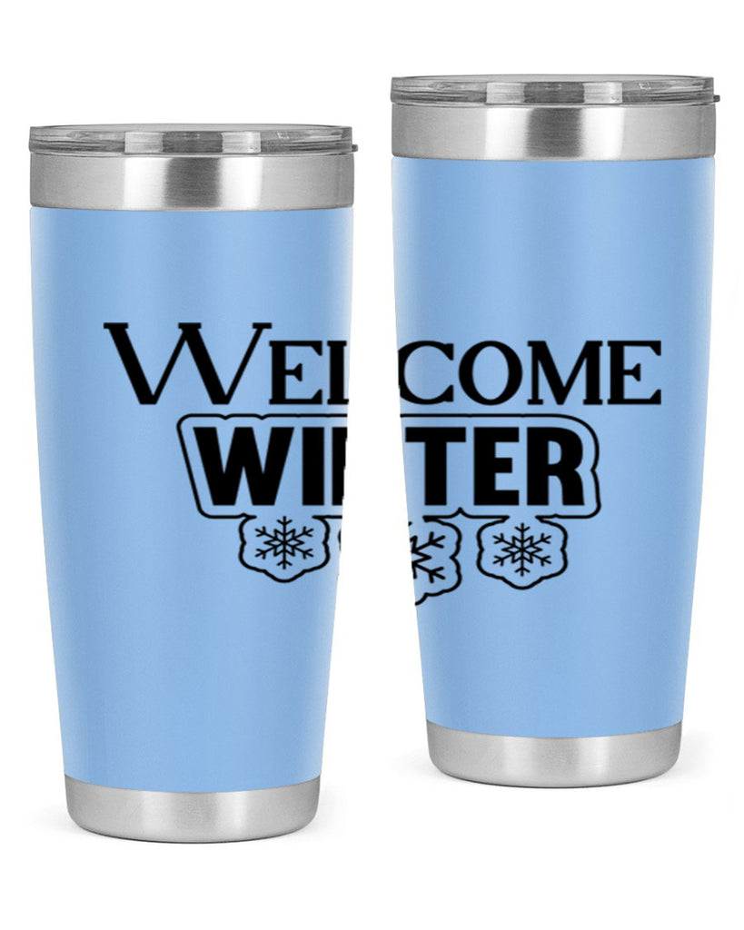 welcome winter 474#- winter- Tumbler