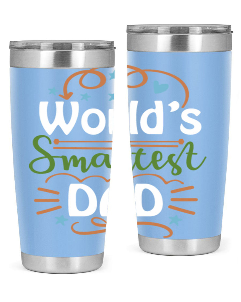 world’s smartest dad 2#- fathers day- Tumbler