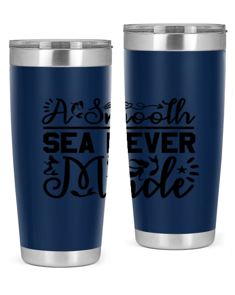 A Smooth Sea Never Made 11#- mermaid- Tumbler