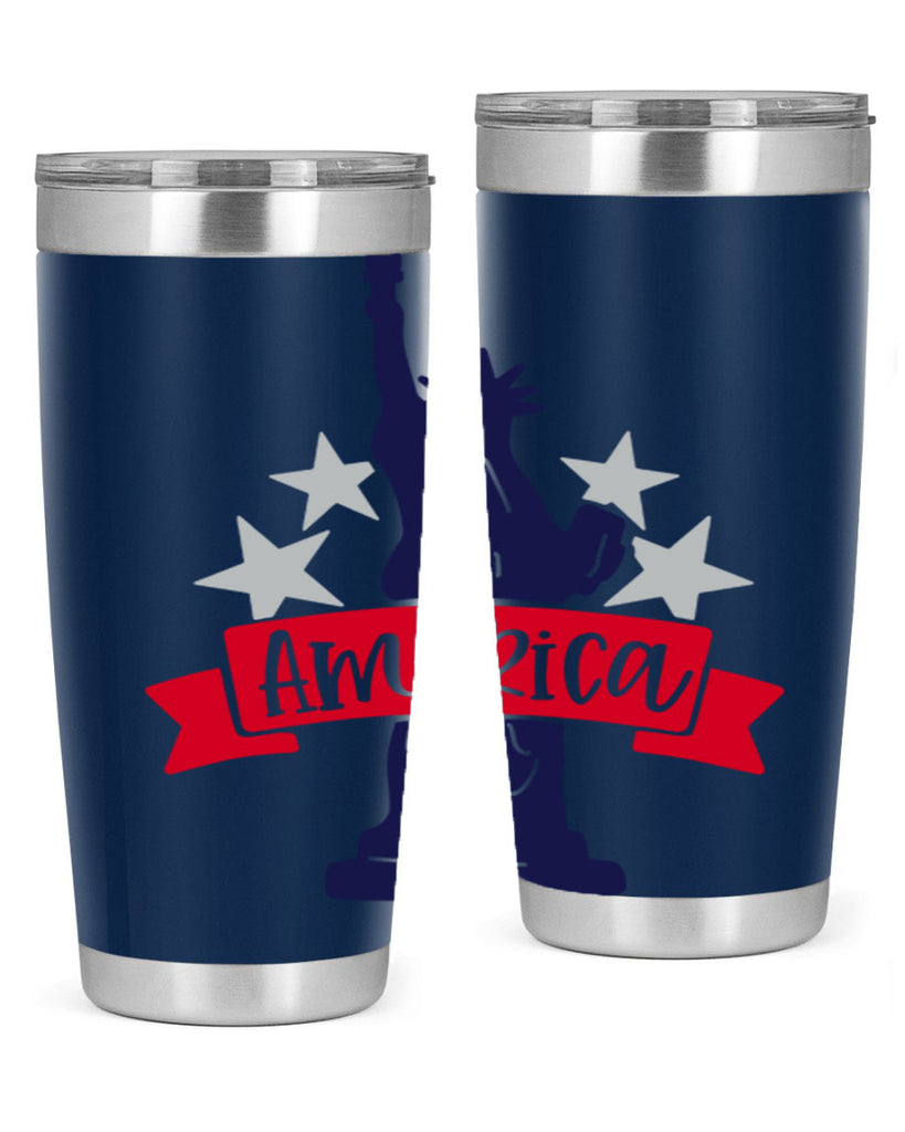 America Style 145#- Fourt Of July- Tumbler