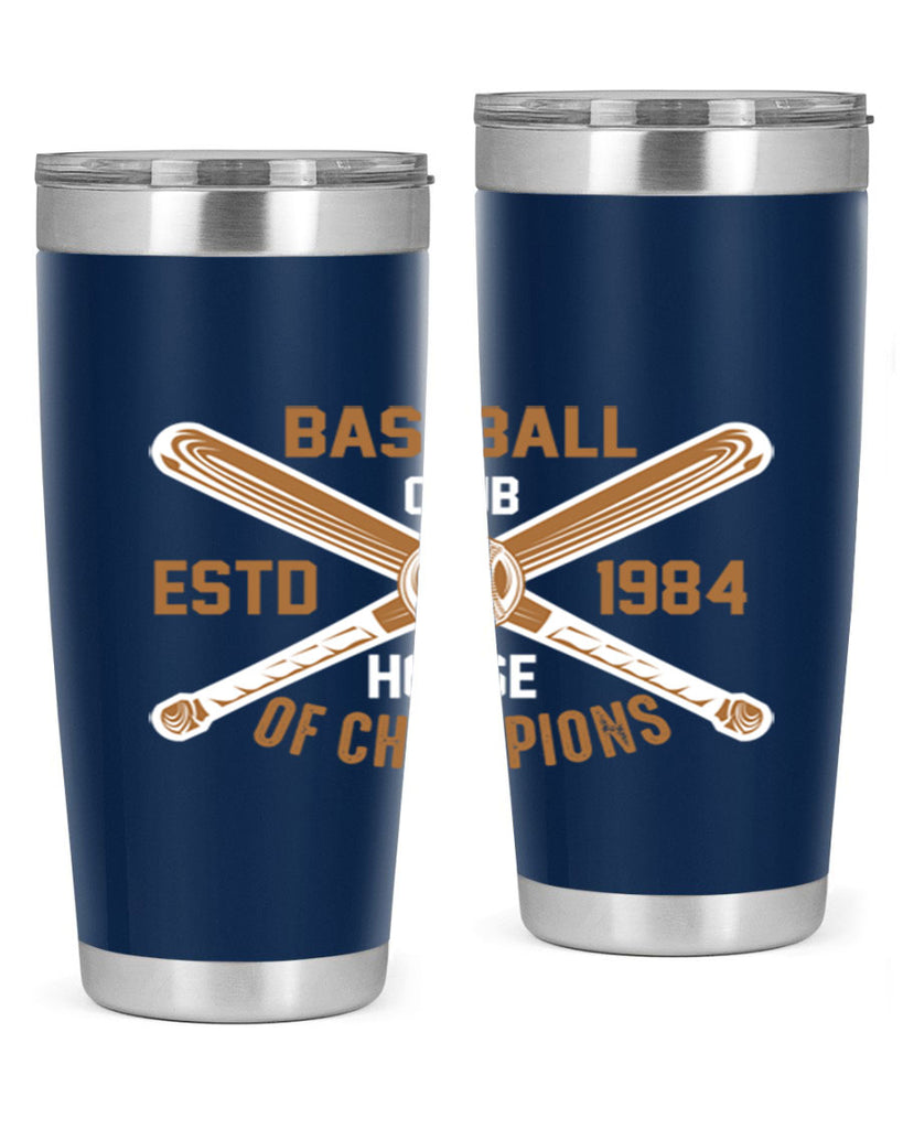 Baseball 1443#- baseball- Tumbler