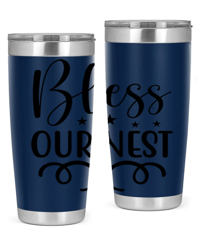 Bless Our Nest 50#- spring- Tumbler