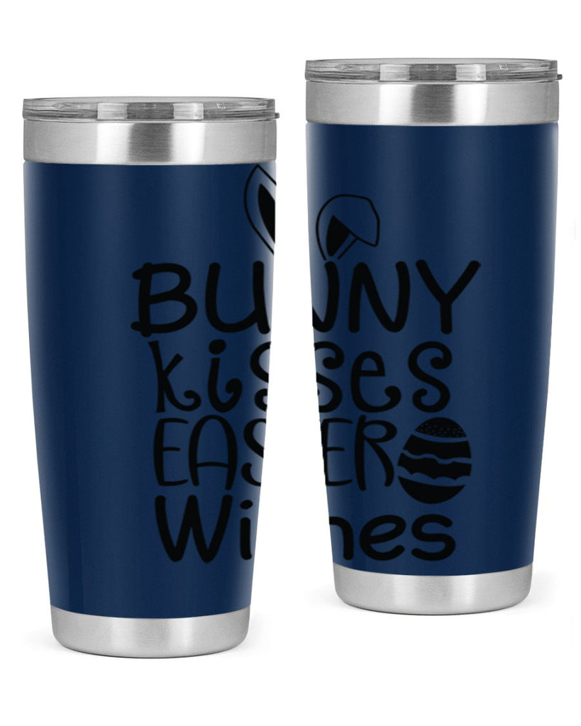Bunny kisses easter wishes  94#- spring- Tumbler