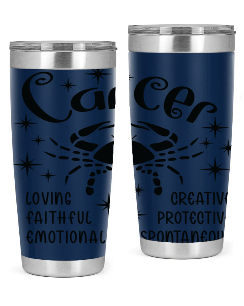 Cancer 144#- zodiac- Tumbler