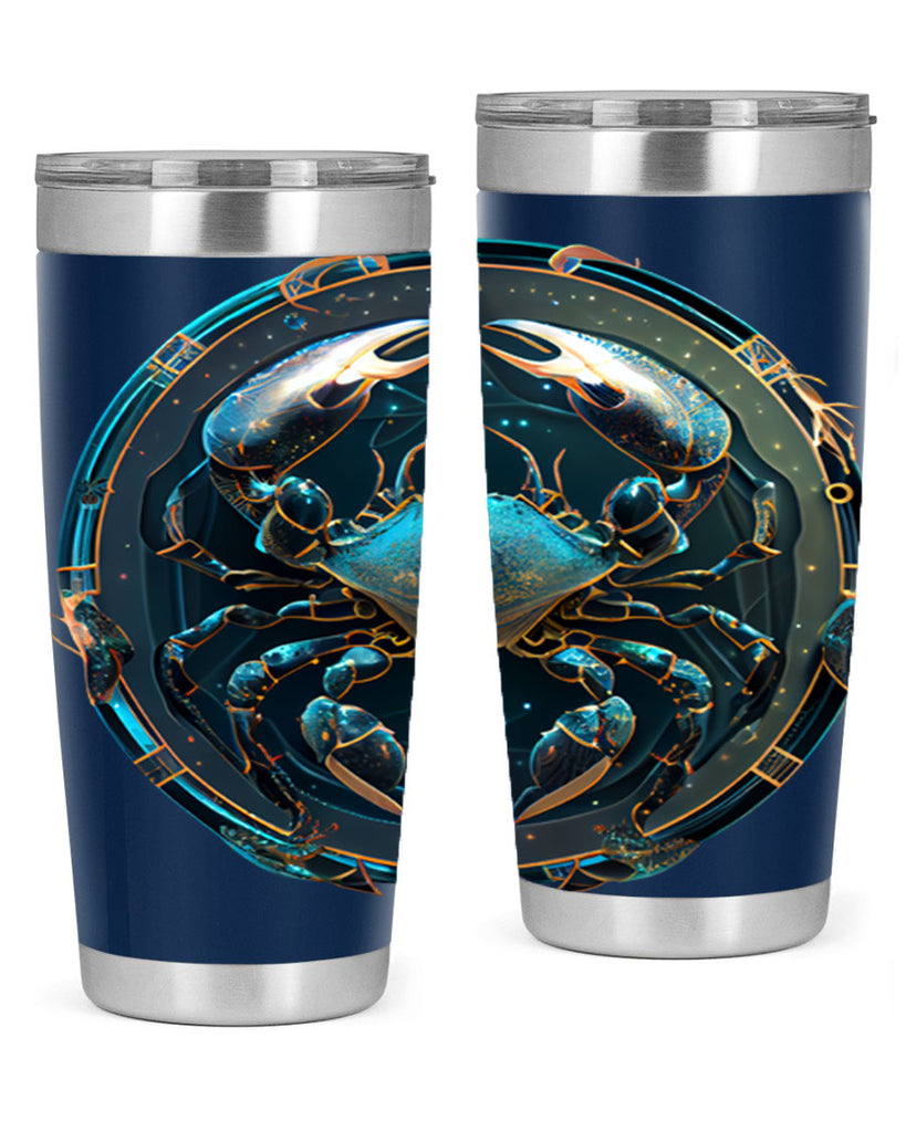 Cancer 147#- zodiac- Tumbler