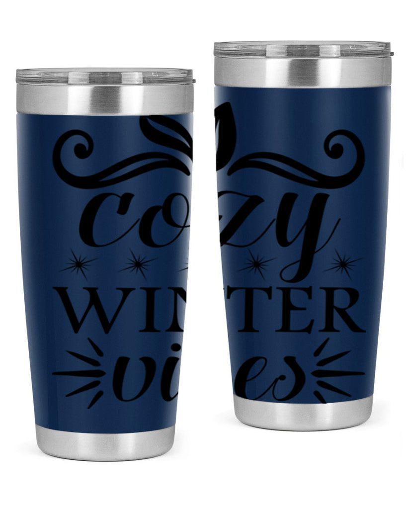 Cozy Winter Vibes 78#- winter- Tumbler