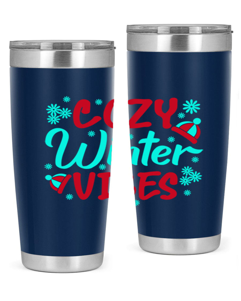 Cozy Winter Vibes Winter 83#- winter- Tumbler