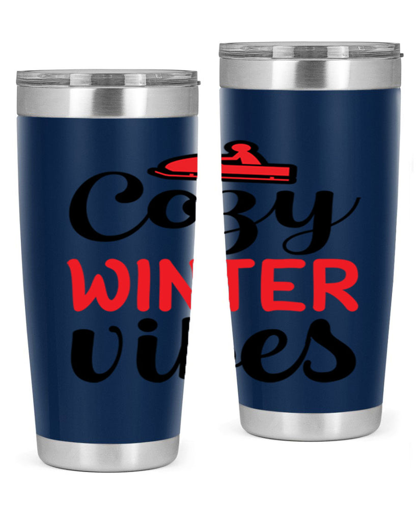 Cozy winter vibes 68#- winter- Tumbler