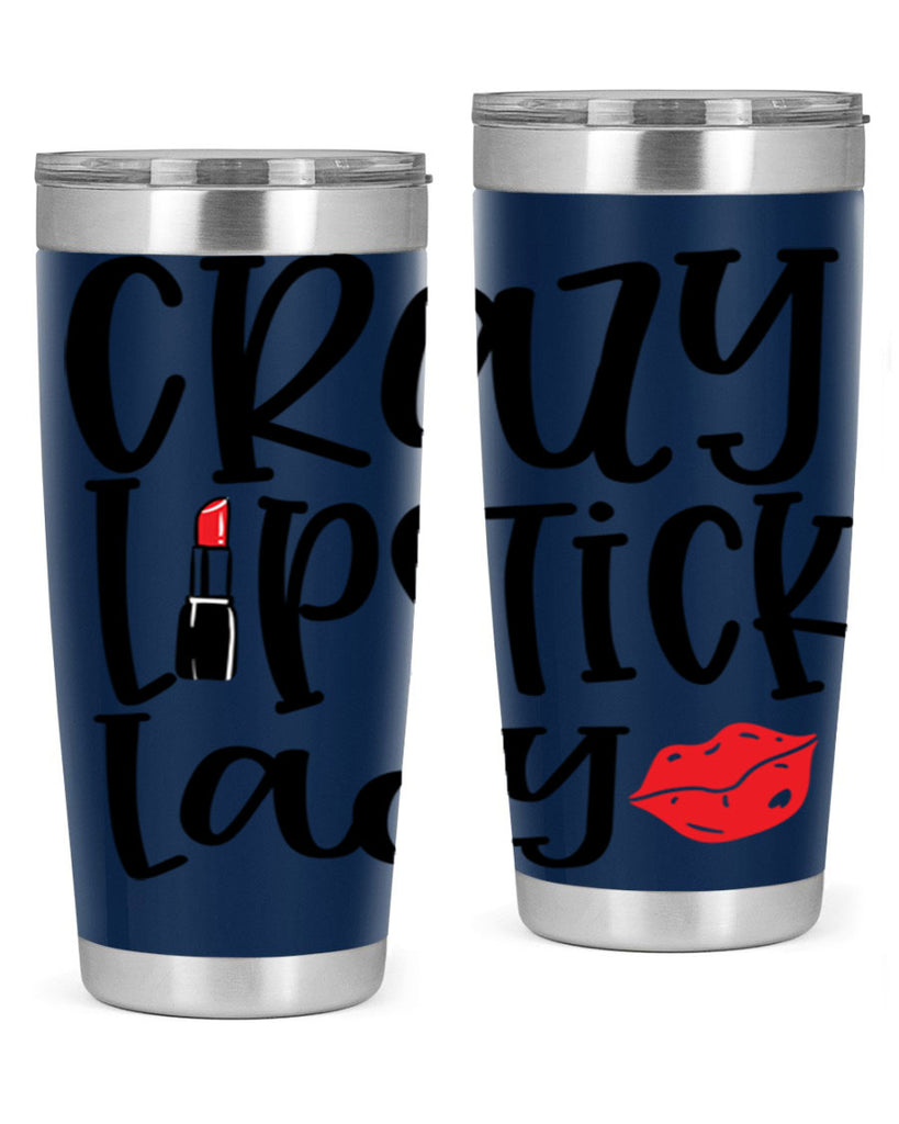 Crazy Lipstick Lady Style 240#- make up- Tumbler