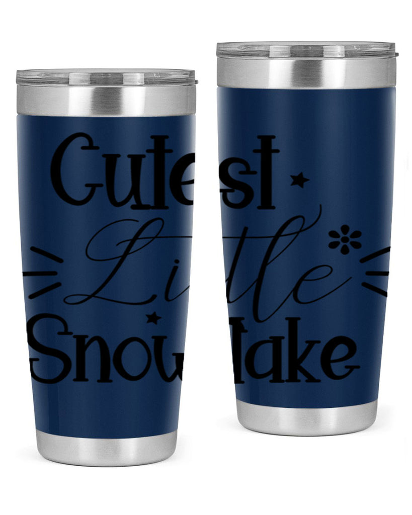 Cutest Little Snowflake90#- winter- Tumbler