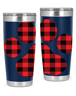 Dog Paw Style 94#- dog- Tumbler