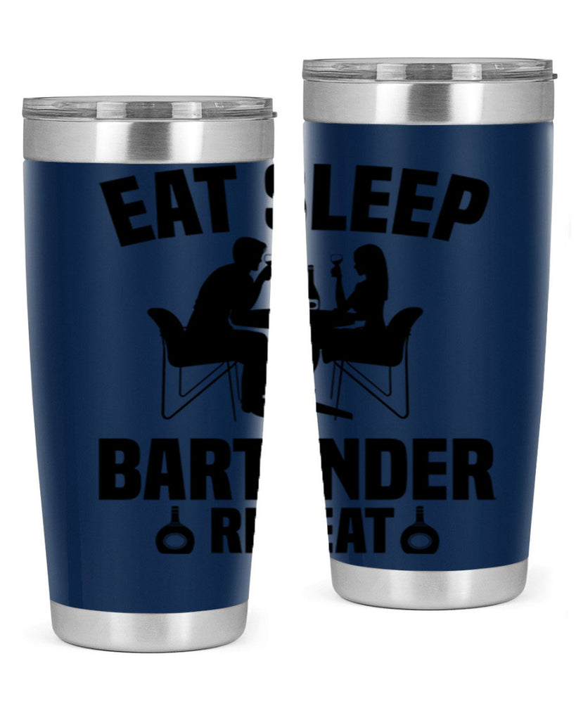Eat sleep Style 3#- bartender- tumbler