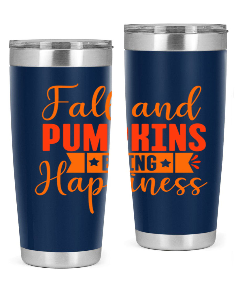 Fall And Pumpkins Bring Happiness Design 84#- fall- Tumbler