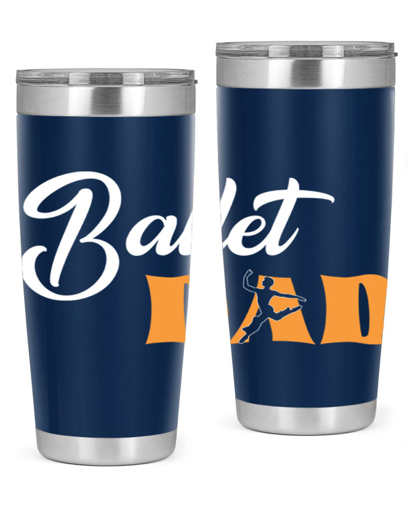 Fitted Dance Dad Ballet SVG Ballet 39#- ballet- Tumbler
