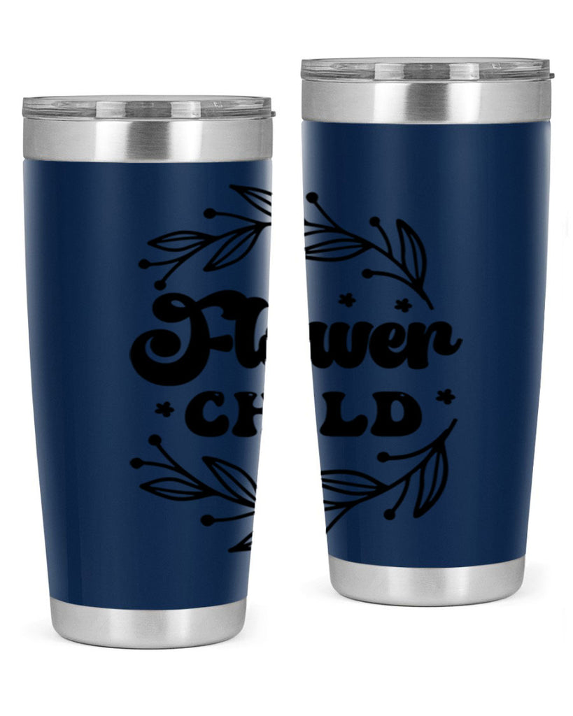 Flower child  141#- spring- Tumbler