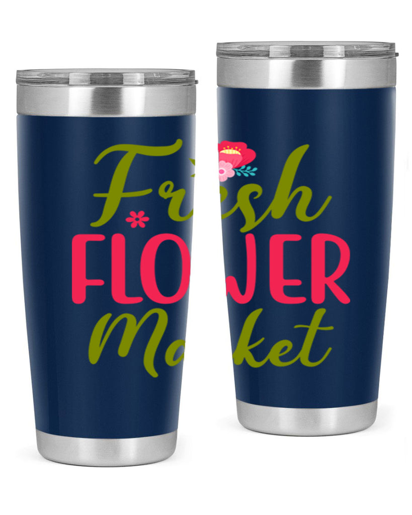 Fresh Flower Market 144#- spring- Tumbler