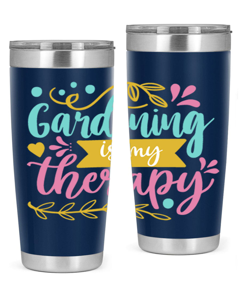 Gardening is my therapy Style 66#- summer- Tumbler