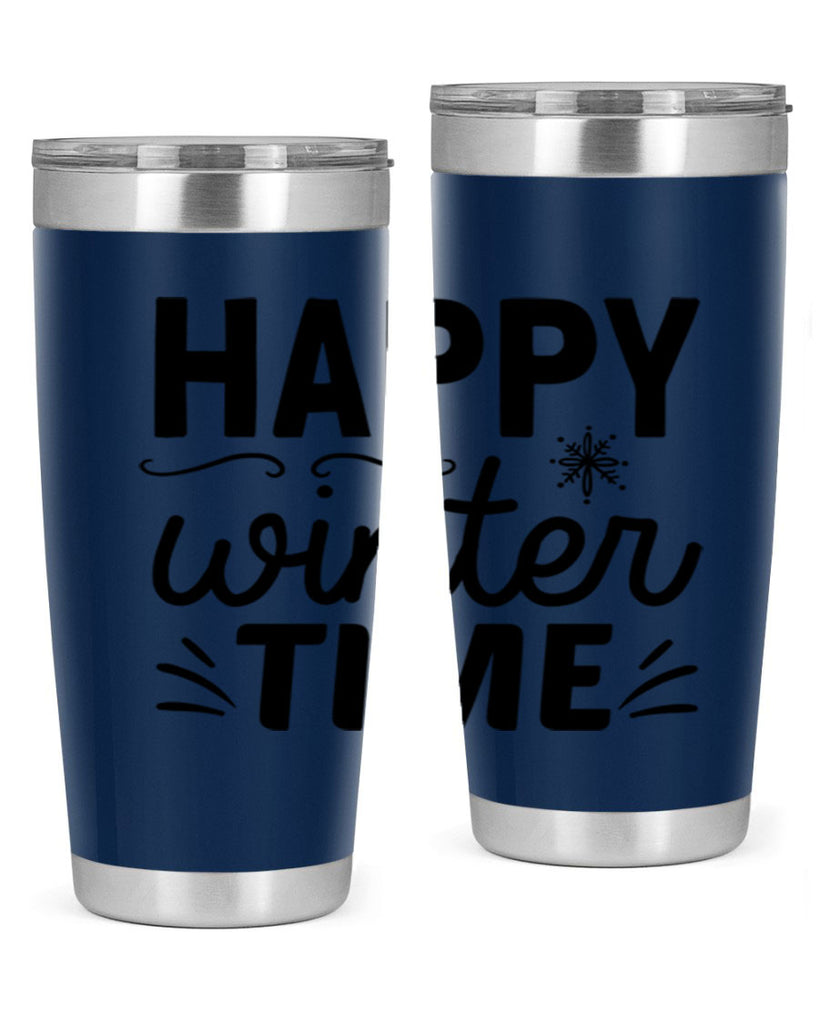 Happy Winter Time134#- winter- Tumbler
