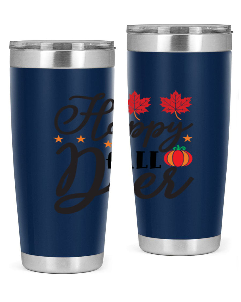Happyfalldeer 254#- fall- Tumbler