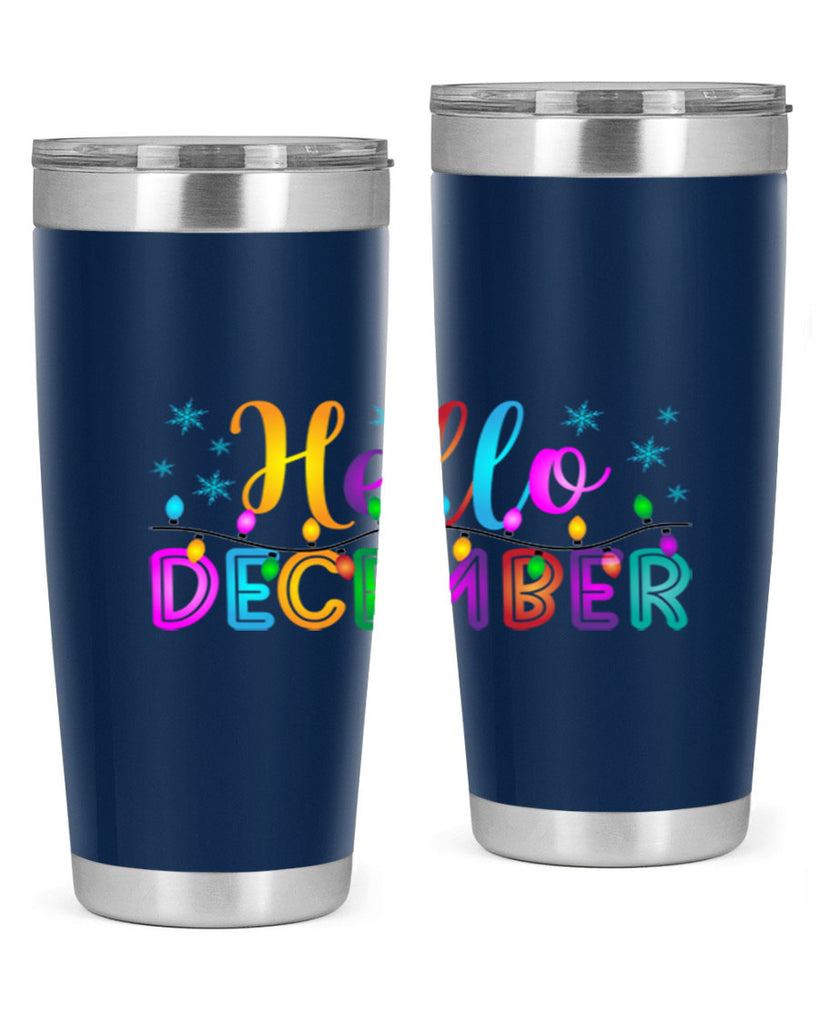 Hello December Winter 177#- winter- Tumbler