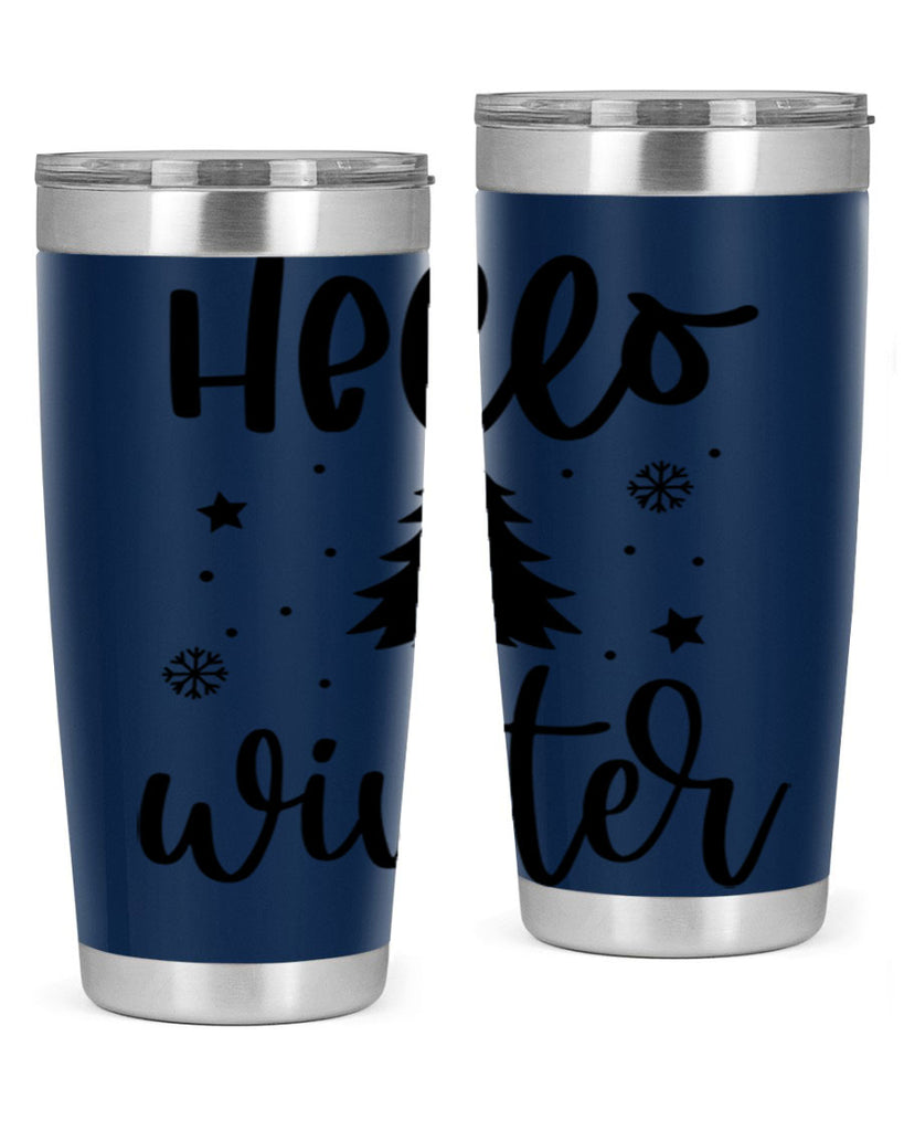 Hello Winter 162#- winter- Tumbler