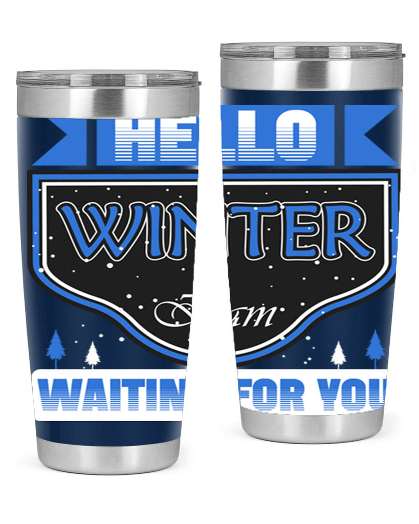 Hello Winter 164#- winter- Tumbler