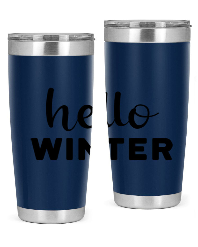Hello Winter 186#- winter- Tumbler