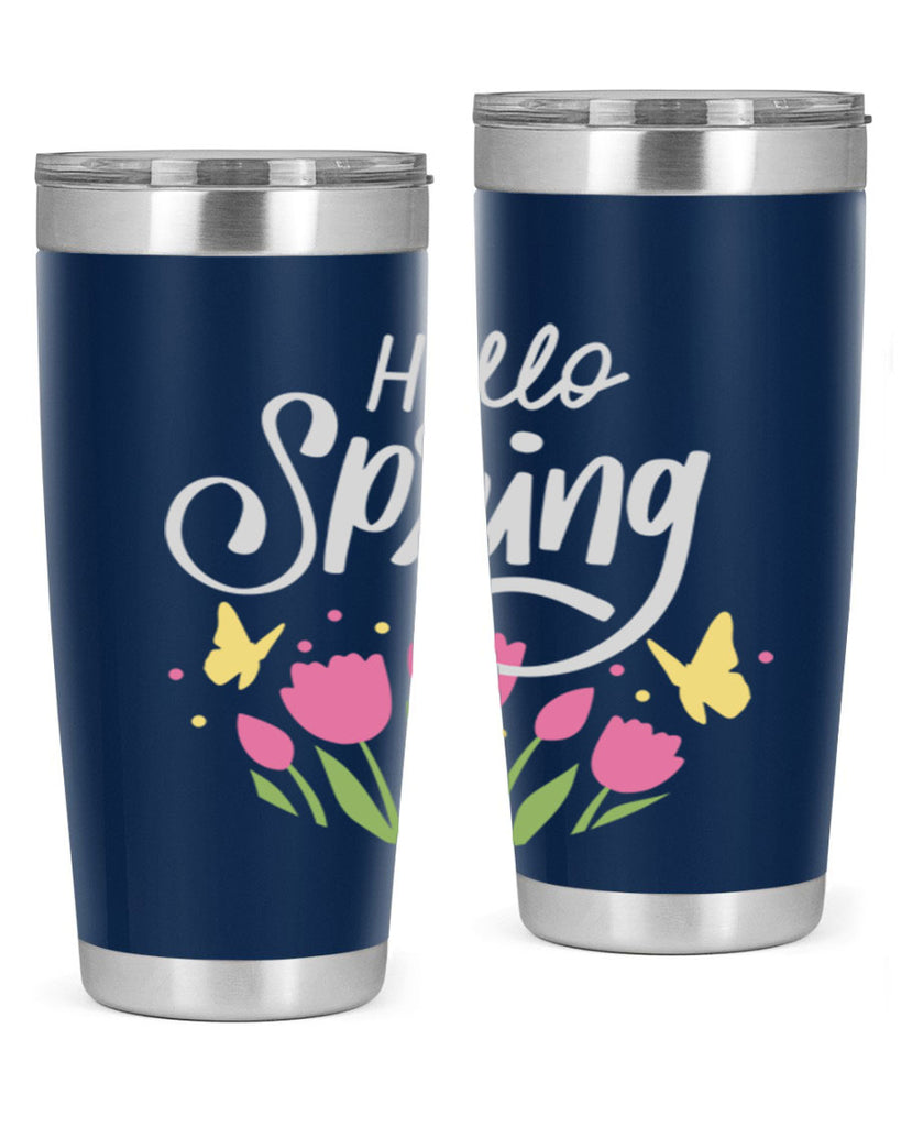 Hello spring214#- spring- Tumbler