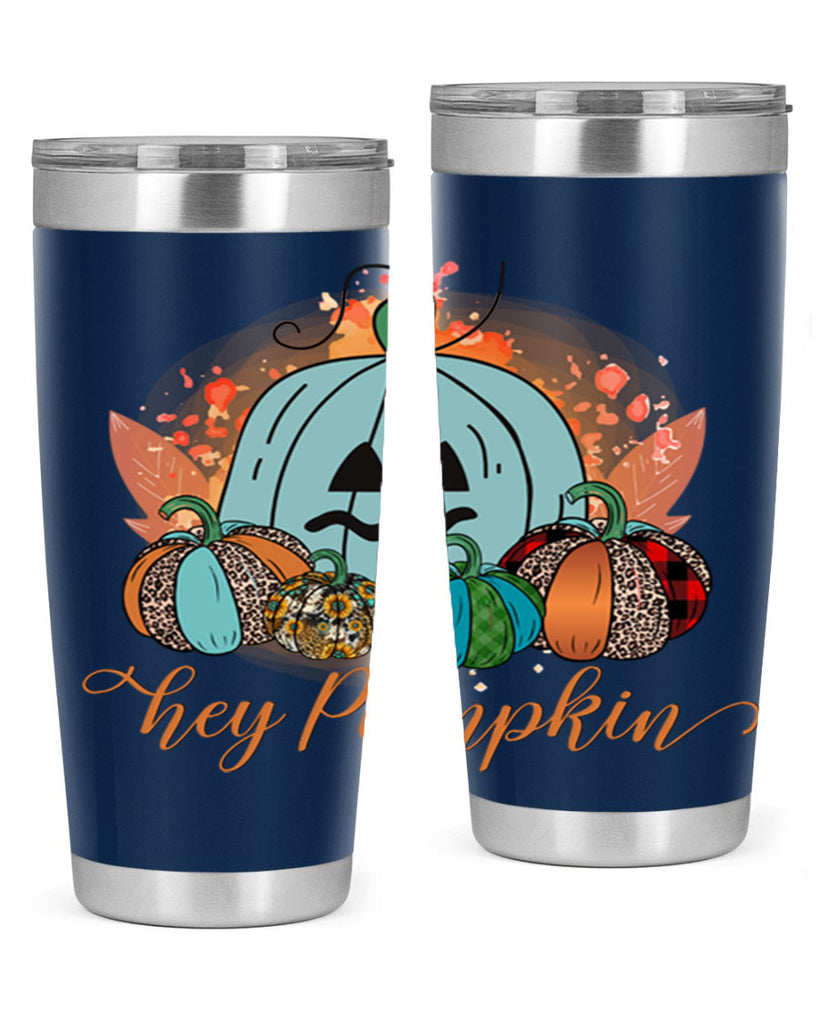 Hey Pumpkin 302#- fall- Tumbler