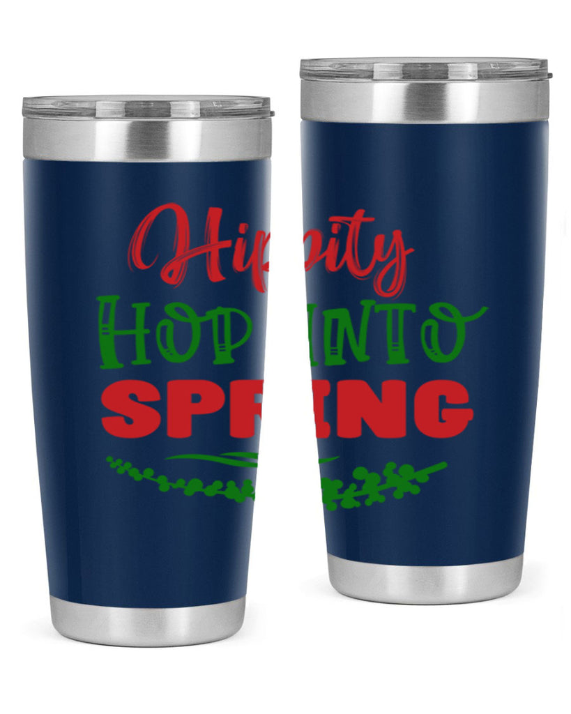 Hippity Hop into Spring 239#- spring- Tumbler