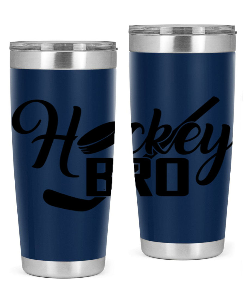 Hockey bro 1190#- hockey- Tumbler