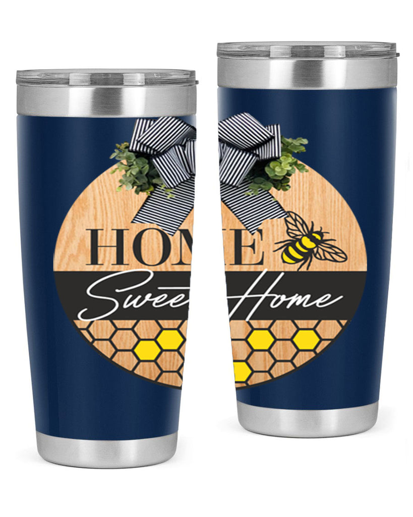 Home Sweet home bee and hive Mockup241#- spring- Tumbler