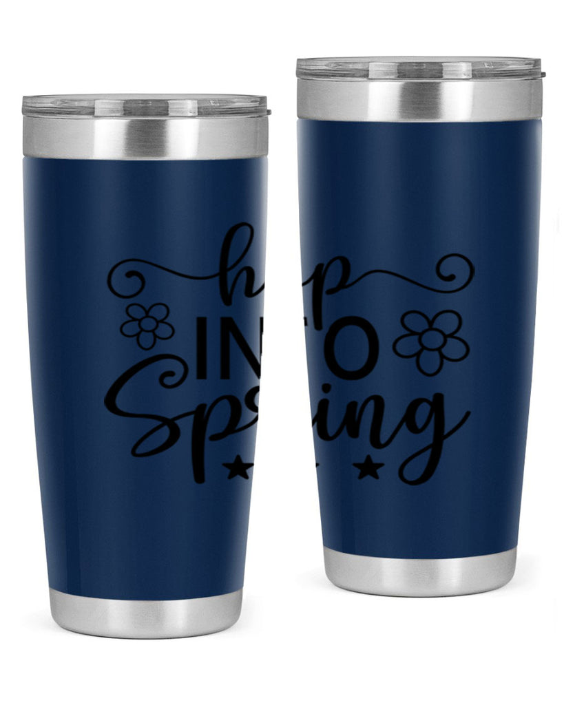 Hop into spring  252#- spring- Tumbler