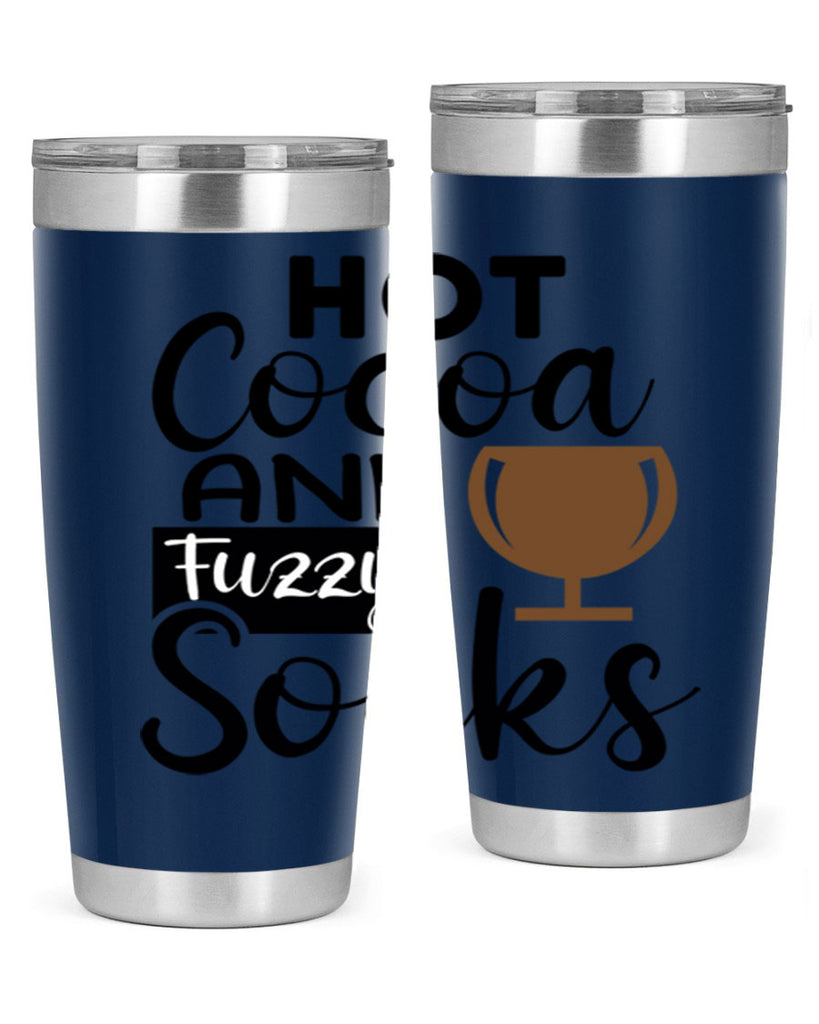 Hot Cocoa And Fuzzy Socks 218#- winter- Tumbler