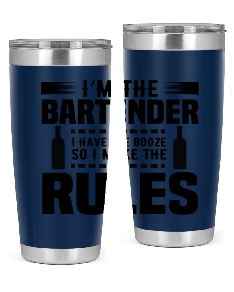 I am the Bartender Style 2#- bartender- tumbler