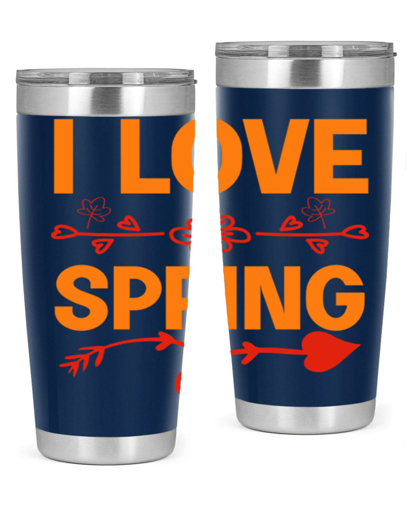 I love spring 271#- spring- Tumbler