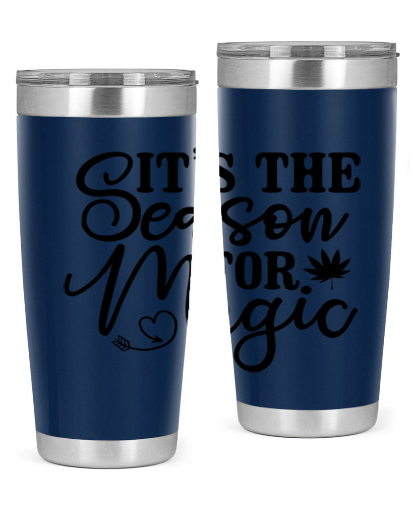 Its The Season For Magic 259#- winter- Tumbler