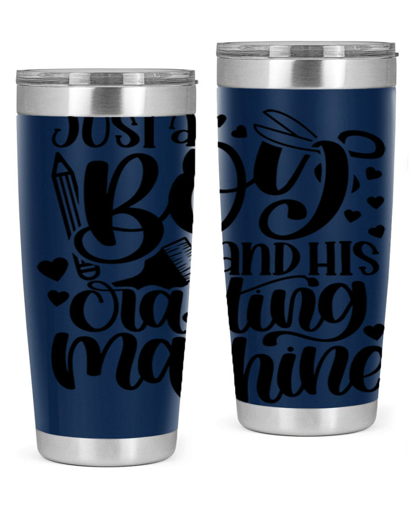 Just A Boy And His Crafting 17#- crafting- Tumbler