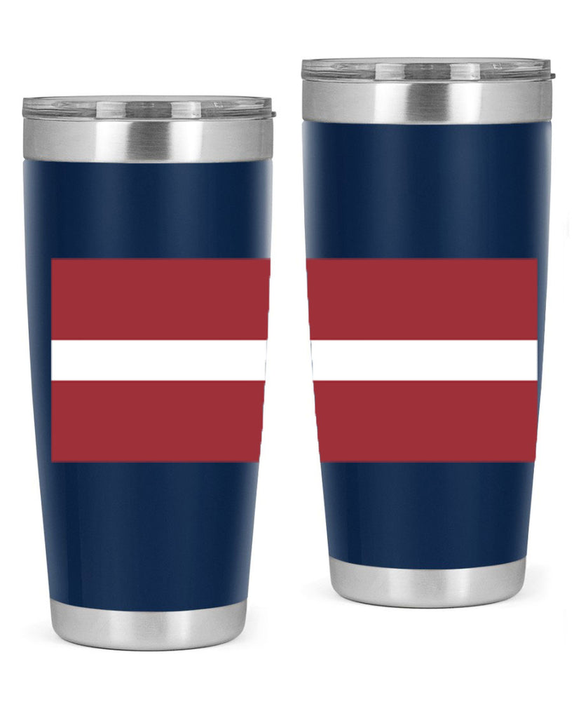 Latvia 104#- world flags- Tumbler