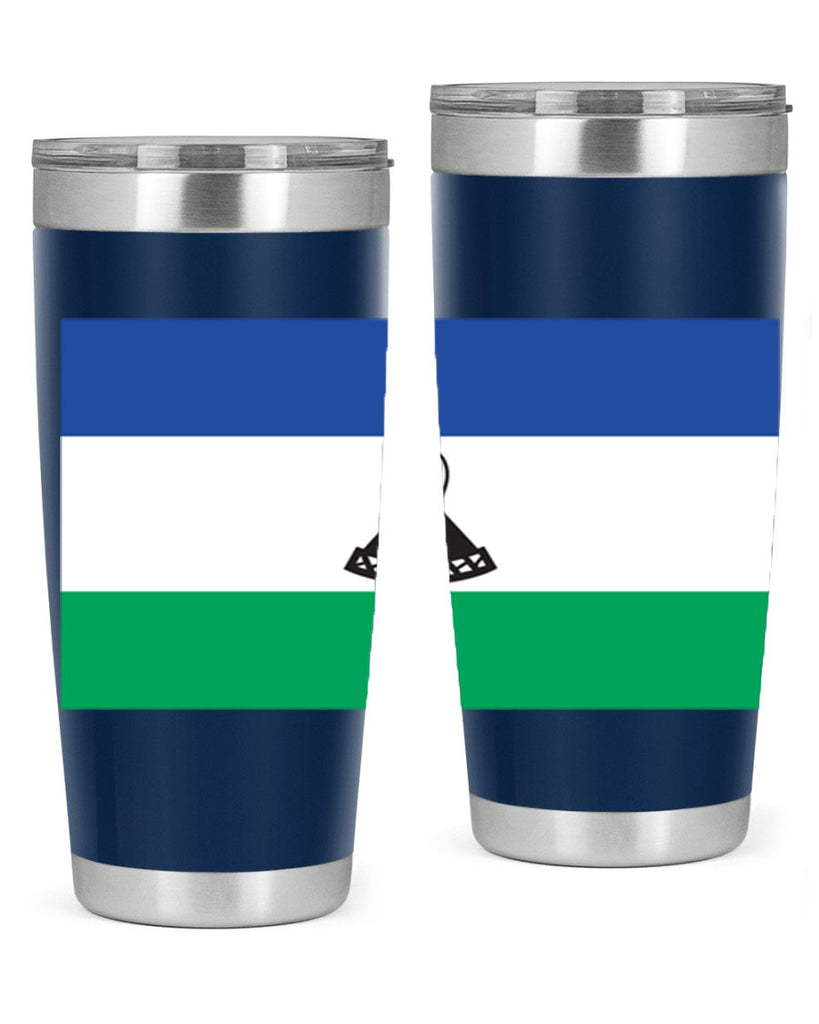 Lesotho 102#- world flags- Tumbler