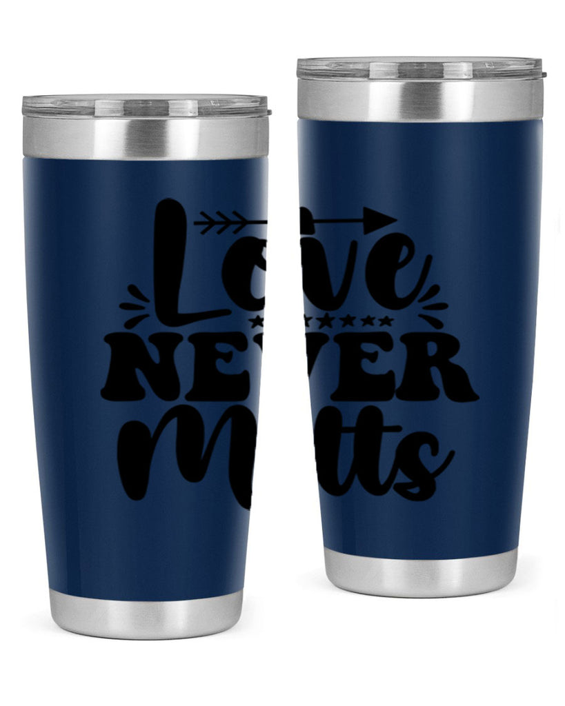 Love Never Melts 310#- winter- Tumbler