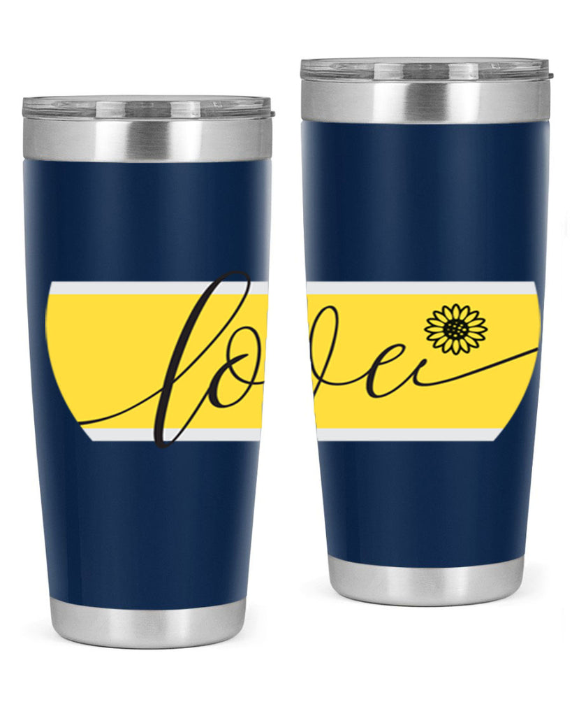 Love and daisy327#- spring- Tumbler