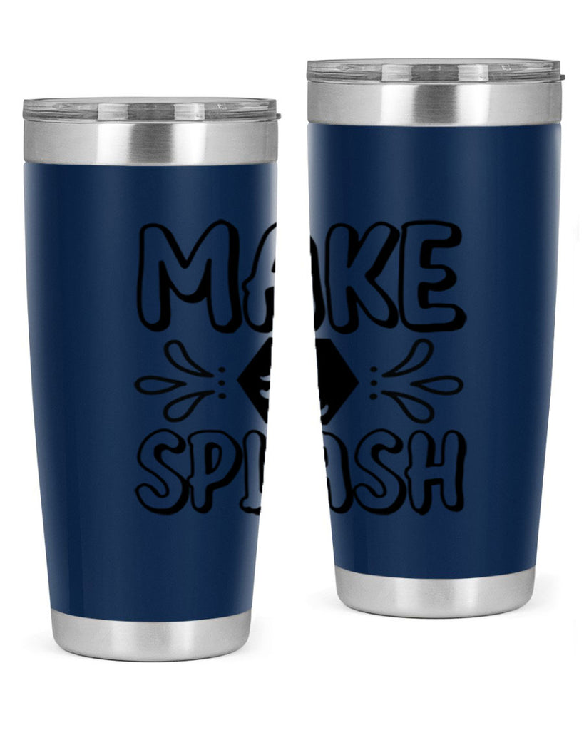 Make a splash 310#- mermaid- Tumbler